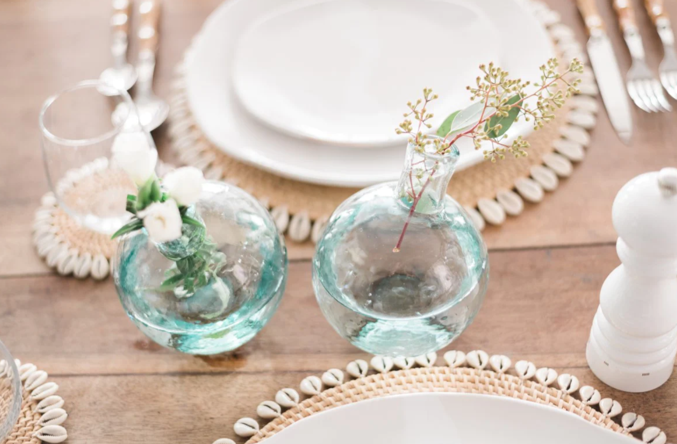 Sphere Bud Vase - Clear