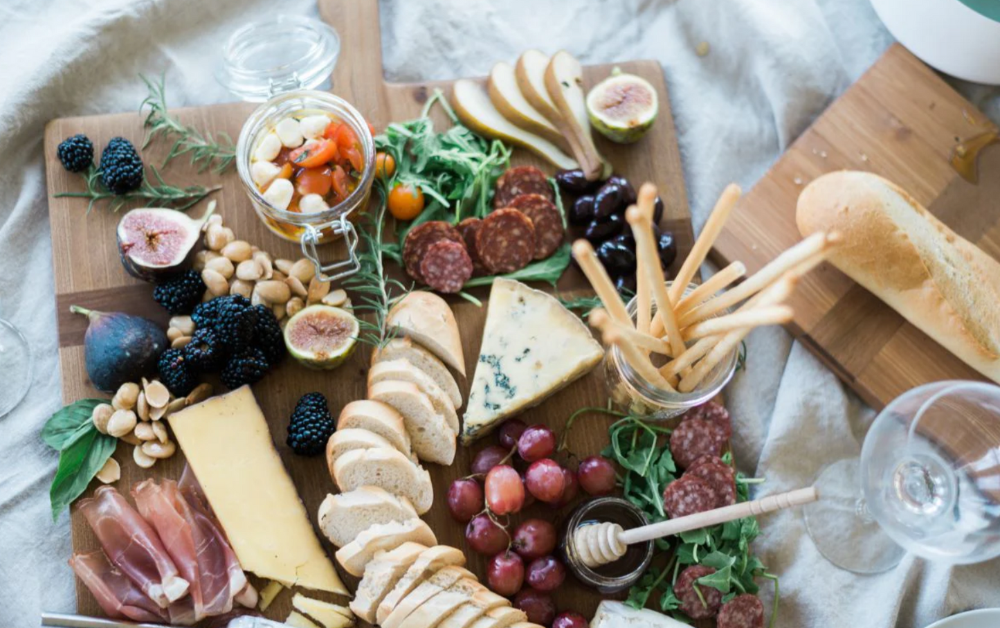 Rectangle Pine Charcuterie Board