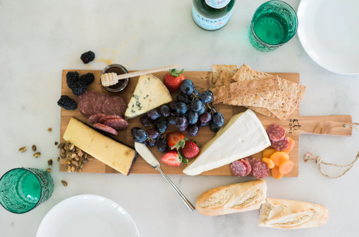 Rectangle Pine Charcuterie Board
