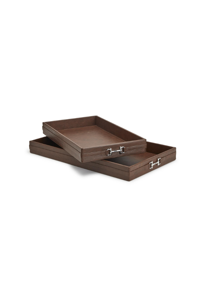 Decorative Vegan Leather Tray
