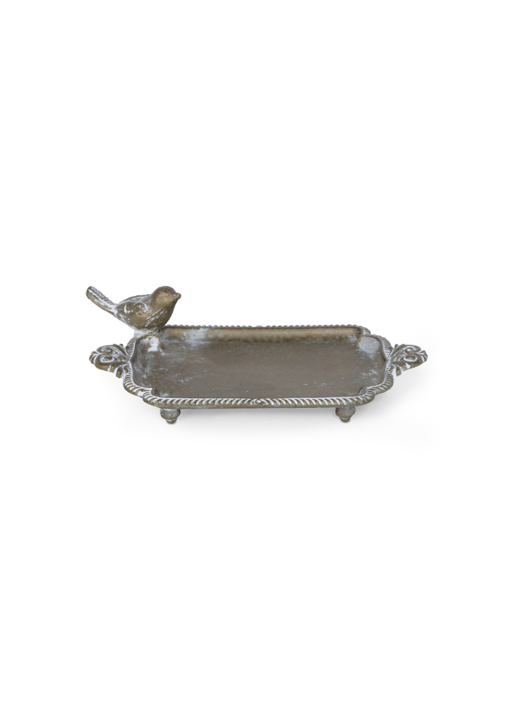Brass Bird Soap Dish