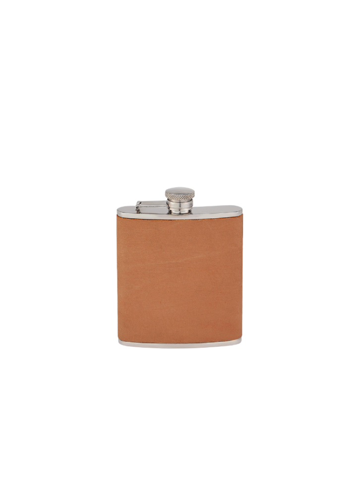 Leather Wrapped Flask