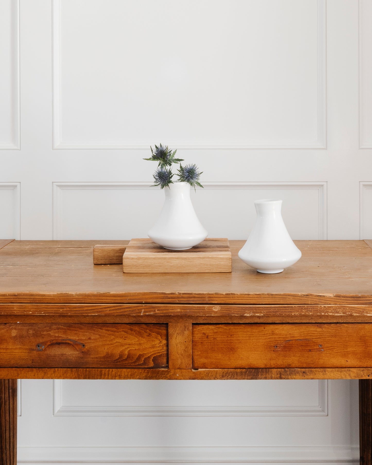 Small White Vase