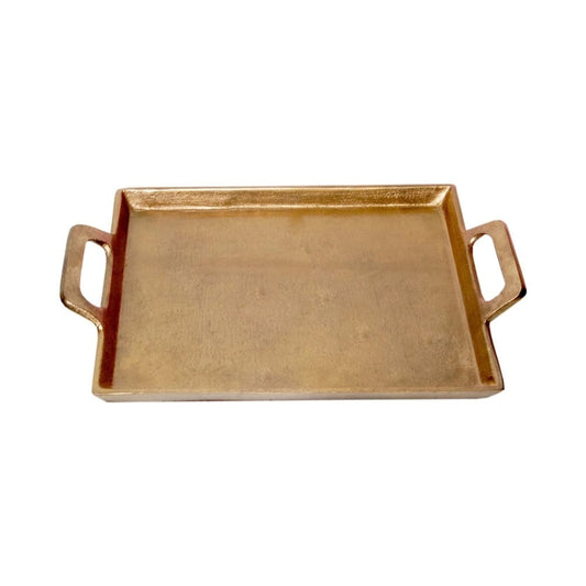 Antique Brass Tray w/ Handles