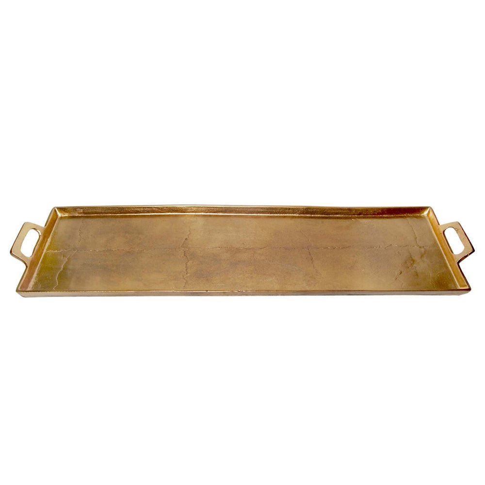 Antique Brass Tray w/ Handles