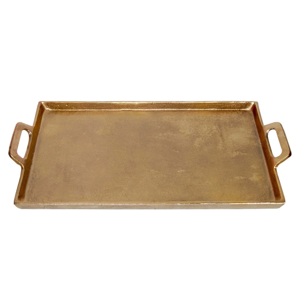 Antique Brass Tray w/ Handles