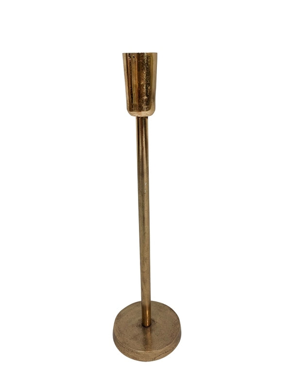 Candlestick Brass Antique Finish - XLarge