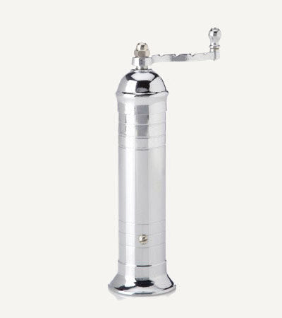 Atlas Chrome Plated Brass Salt Mill