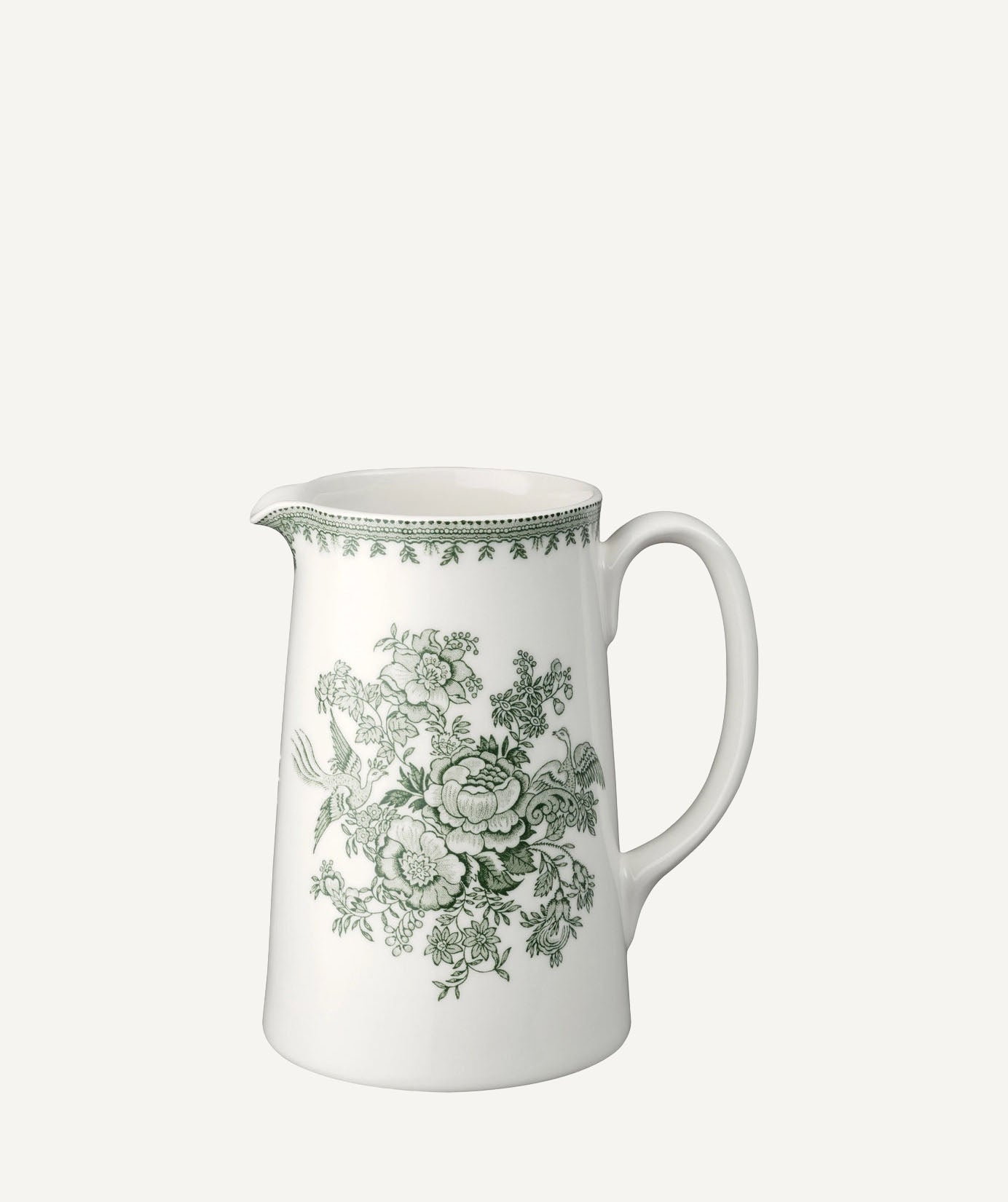 Dark Green Asiatic Pheasants Tankard Jug