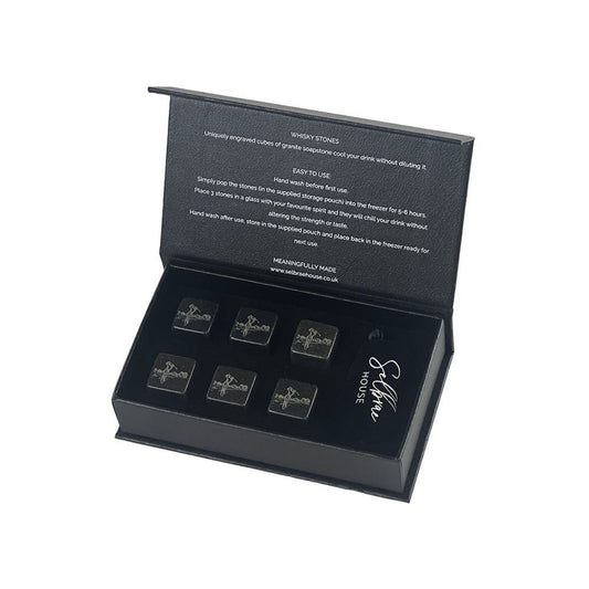 Golf Whiskey Stones - Set of 6