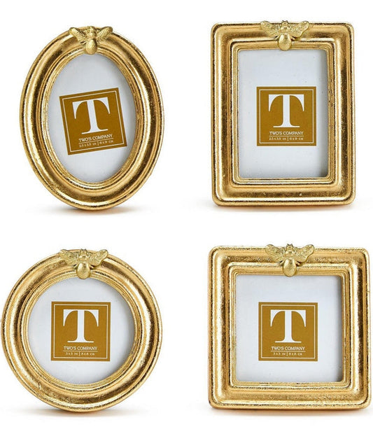 Golden Bee Photo Frame
