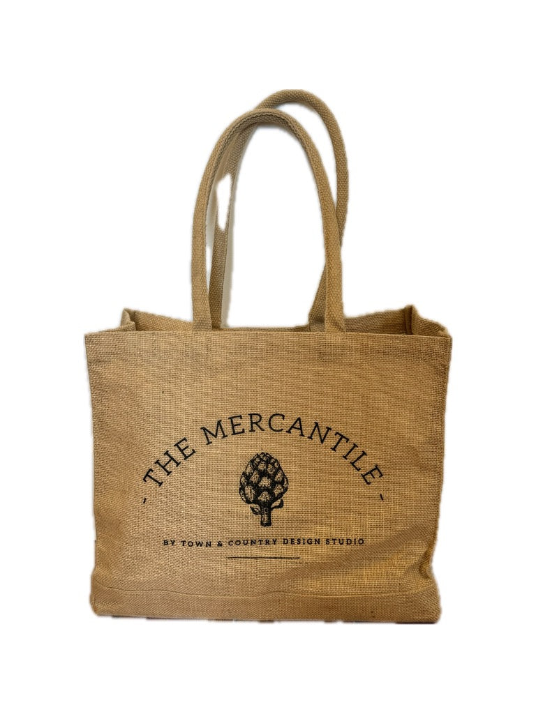 The Mercantile Jute Tote