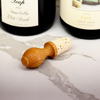 Oak Wine Stopper