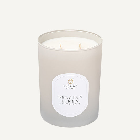 Belgian Linen Candle
