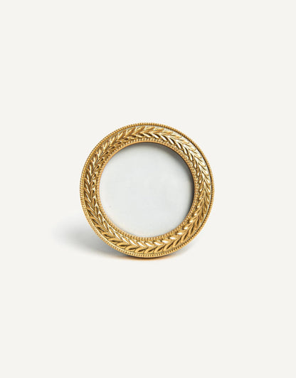 Laurel Wreath Gold Frame