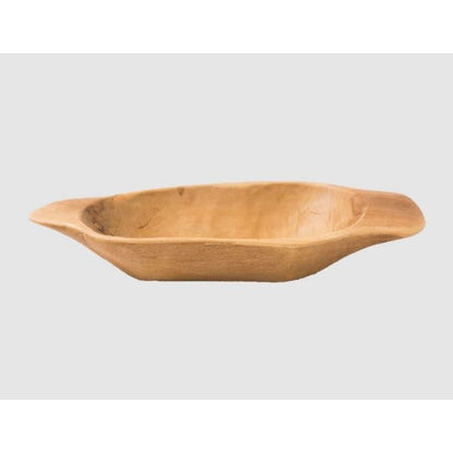 Vintage Natural Dough Bowl