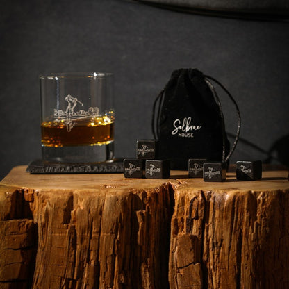 Golf Whiskey Stones - Set of 6