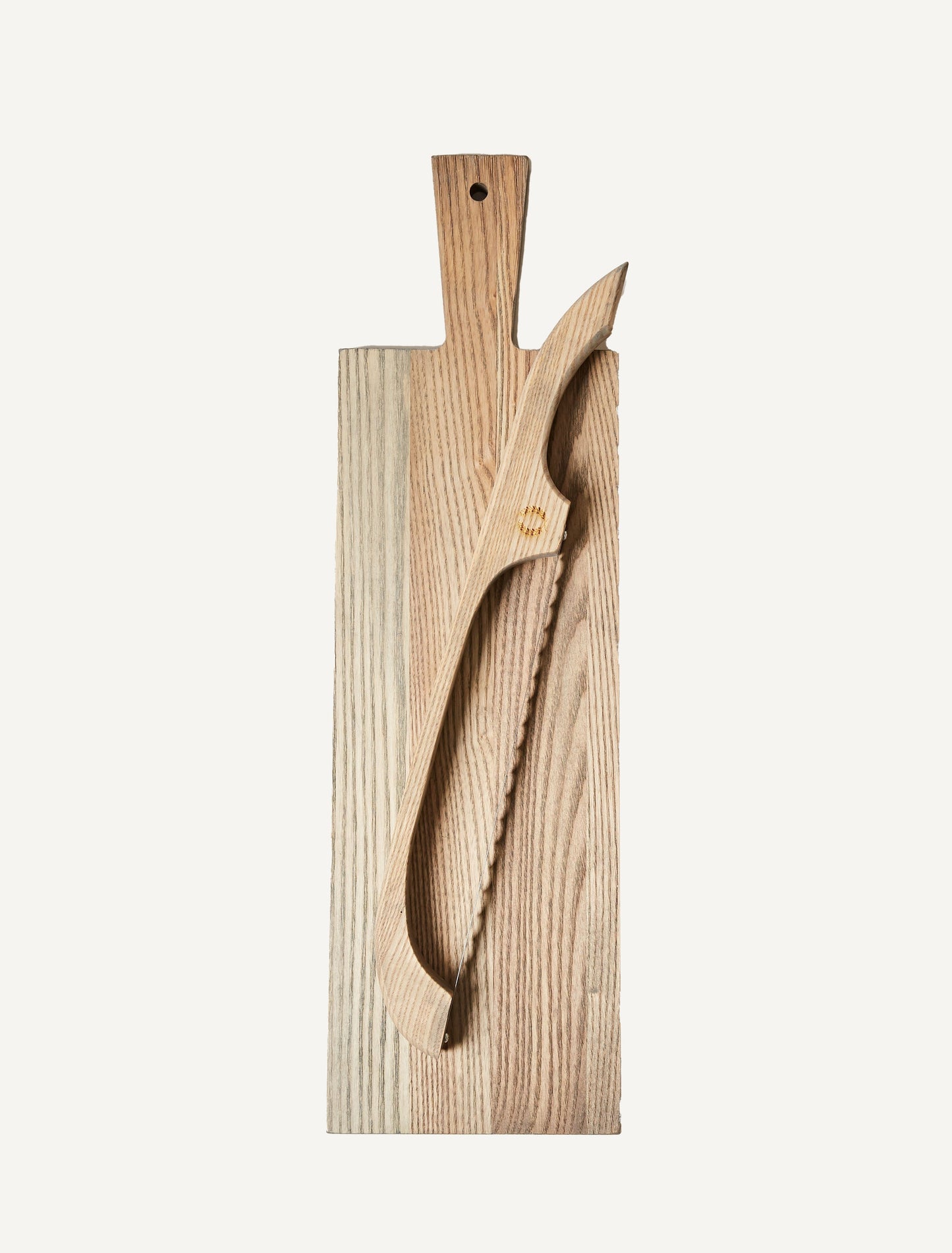 Farmhouse Pottery Board And Bow Set - Grey