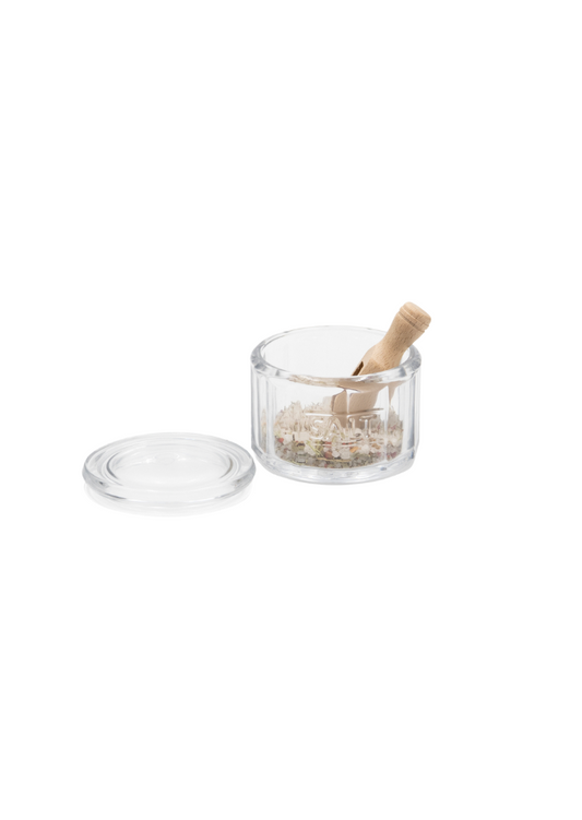 Salt Pot with Scoop